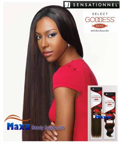 Sensationnel Goddess Select Remi Human Hair Weave - Yaki 16", 18"